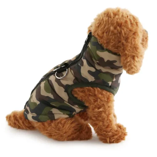 Dog Coat Jacket Vest Puppy Clothes Casual Daily Winter Breathable Outdoor Dog Clothing for Husky Labrador Alaskan Malamute Bulldog Shiba Inu