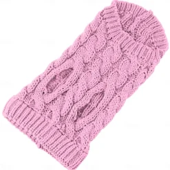 Dog Coat,Nmch Small Dog Sweaterss Knitted Pet Cat Dog Sweaters Warm Dog Sweatshirt Dog Winter Clothes Kitten Puppy Turtleneck Dog Sweaters(Blue,L)