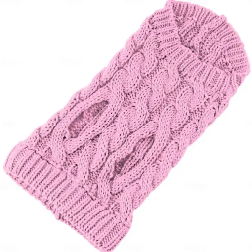 Dog Coat,Nmch Small Dog Sweaterss Knitted Pet Cat Dog Sweaters Warm Dog Sweatshirt Dog Winter Clothes Kitten Puppy Turtleneck Dog Sweaters(Blue,L)