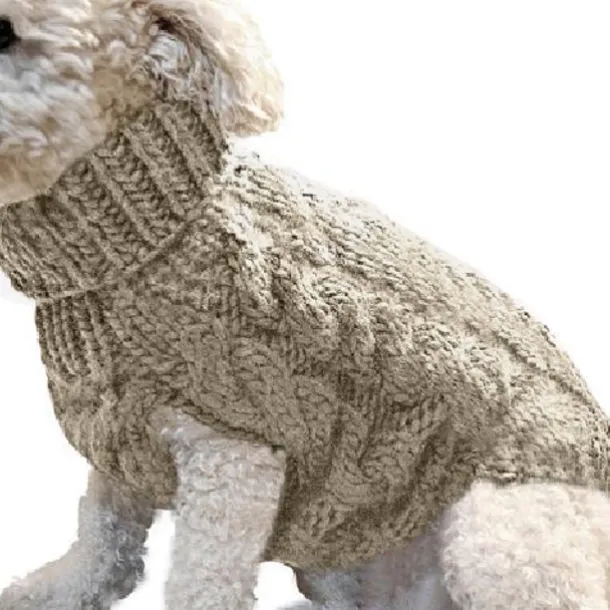 Dog Coat,Nmch Small Dog Sweaterss Knitted Pet Cat Dog Sweaters Warm Dog Sweatshirt Dog Winter Clothes Kitten Puppy Turtleneck Dog Sweaters(Blue,L)