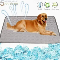Dog Cooling Mat, Pet Cooling Pad Summer Cooling Mat For Dogs Cats Pet Dog Self Cooling Mat