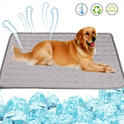 Dog Cooling Mat, Pet Cooling Pad Summer Cooling Mat For Dogs Cats Pet Dog Self Cooling Mat