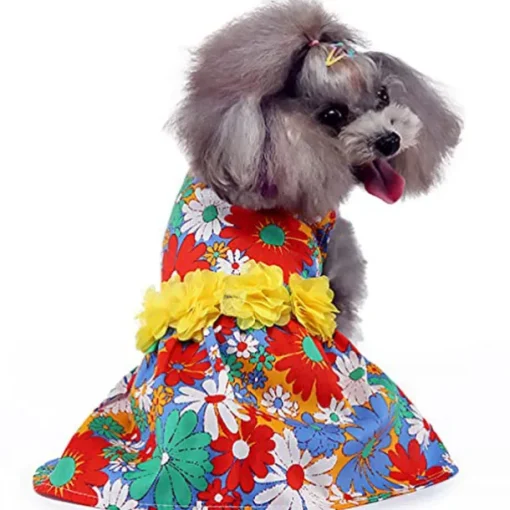 Dog Dress Dog Costume Puppy Clothes Party Sweet Style Classic Style Classic Casual Daily Summer Spring Fashion Dog Clothing