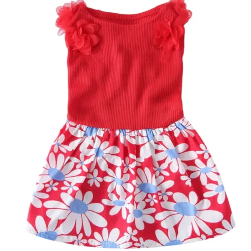 Dog Dress Dog Costume Puppy Clothes Party Sweet Style Classic Style Classic Casual Daily Summer Spring Fashion Dog Clothing