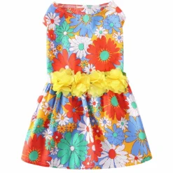 Dog Dress Dog Costume Puppy Clothes Party Sweet Style Classic Style Classic Casual Daily Summer Spring Fashion Dog Clothing