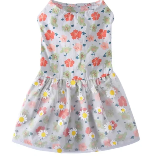 Dog Dress Dog Costume Puppy Clothes Party Sweet Style Classic Style Classic Casual Daily Summer Spring Fashion Dog Clothing