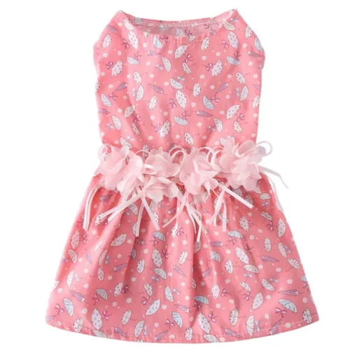 Dog Dress Dog Costume Puppy Clothes Party Sweet Style Classic Style Classic Casual Daily Summer Spring Fashion Dog Clothing