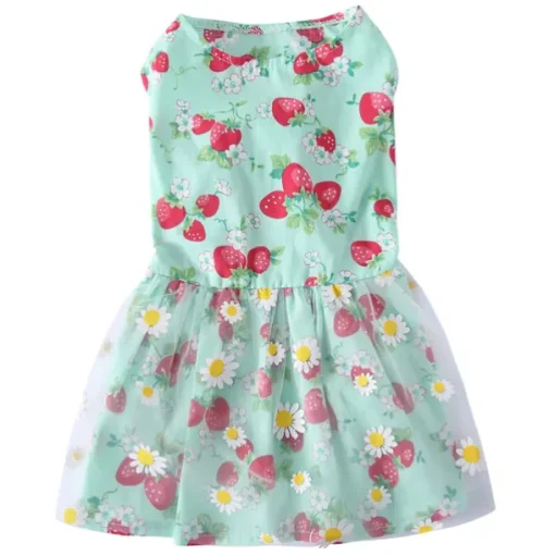 Dog Dress Dog Costume Puppy Clothes Party Sweet Style Classic Style Classic Casual Daily Summer Spring Fashion Dog Clothing