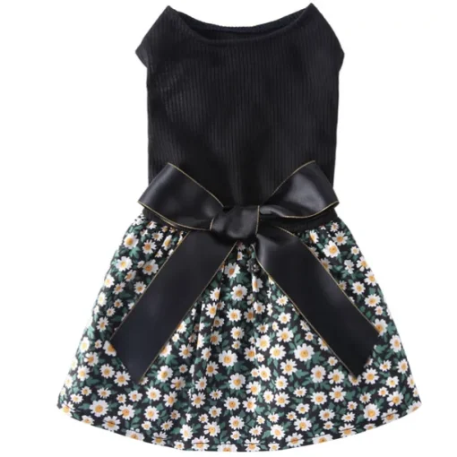 Dog Dress Dog Costume Puppy Clothes Party Sweet Style Classic Style Classic Casual Daily Summer Spring Fashion Dog Clothing