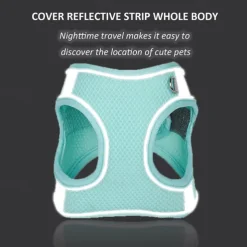 Dog Harness for Small Medium Dogs No Pull Puppy Harness and Leash Set Puppy Harness for Small Dogs Step in Harness for Small Dogs Small Dog Harness mesh Dog Harness.