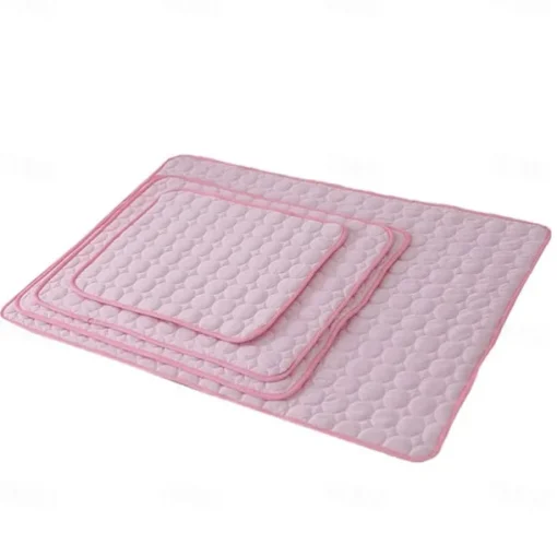 Dog Mat Cooling Summer Pad Mat For Dogs Cat Blanket Sofa Breathable Pet Dog Bed Summer Washable For Small Medium Large Dogs Car