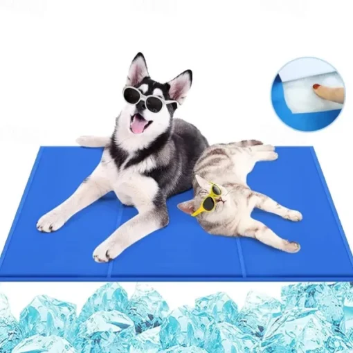 Dog Mat Cooling Summer Pad Mat For Dogs Cat Blanket Sofa Breathable Pet Dog Bed Summer Washable For Small Medium Large Dogs Car