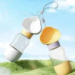 Dog Outgoing Water Cup Dog Water Bottle Portable Accompanying Cup Walking Dog Water Bottle Pet Drinking Water Feed Water and Drinker Supplies
