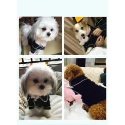 Dog Pajamas Puppy Clothes Casual Daily Winter Dog Clothing