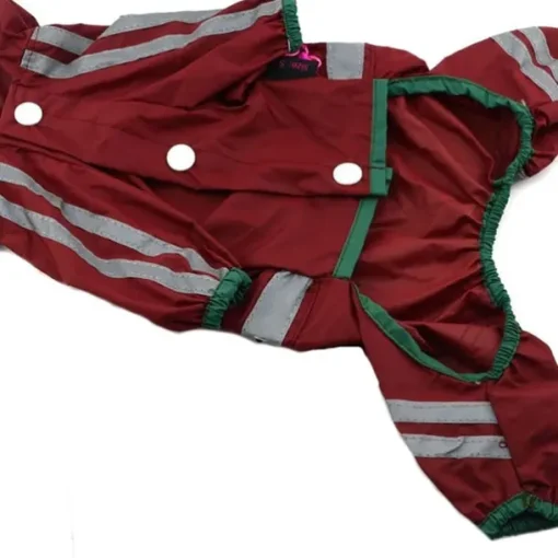 Dog Rain Coat Raincoat Puppy Clothes Rain Jacket Waterproof Windproof Waterproof Outdoor Dog Clothing for Bulldog Shiba Inu Pug Chihuahua Small