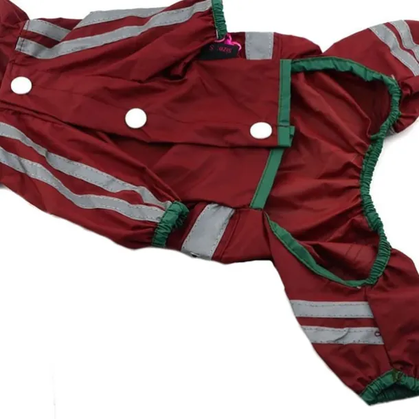 Dog Rain Coat Raincoat Puppy Clothes Rain Jacket Waterproof Windproof Waterproof Outdoor Dog Clothing for Bulldog Shiba Inu Pug Chihuahua Small