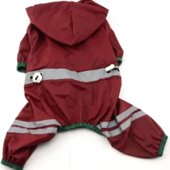 Dog Rain Coat Raincoat Puppy Clothes Rain Jacket Waterproof Windproof Waterproof Outdoor Dog Clothing for Bulldog Shiba Inu Pug Chihuahua Small