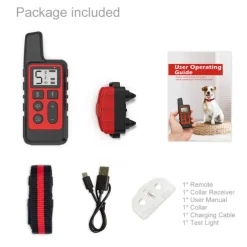 Dog Training Shock Collar Remote Controlled Adjustable New Design Dog Pets Electronic Behaviour Aids For Pets