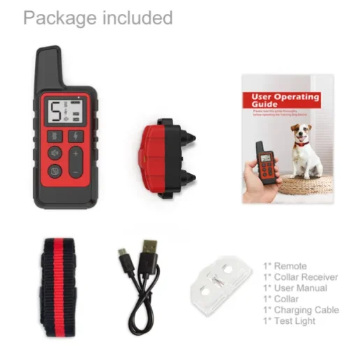 Dog Training Shock Collar Remote Controlled Adjustable New Design Dog Pets Electronic Behaviour Aids For Pets