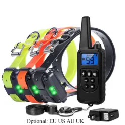 Dog Training Shock Collar Adjustable Dog Trainer Electronic / Electric Plastic Electronic Behaviour Aids Obedience Training For Pets