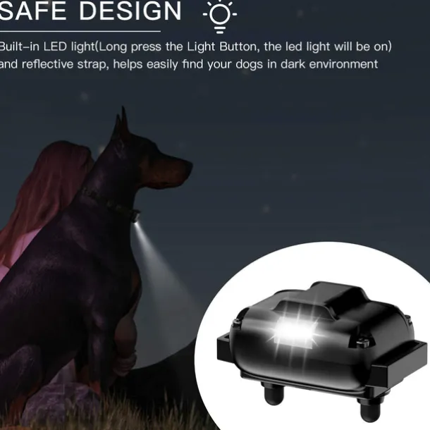 Dog Training Shock Collar Adjustable Dog Trainer Electronic / Electric Plastic Electronic Behaviour Aids Obedience Training For Pets