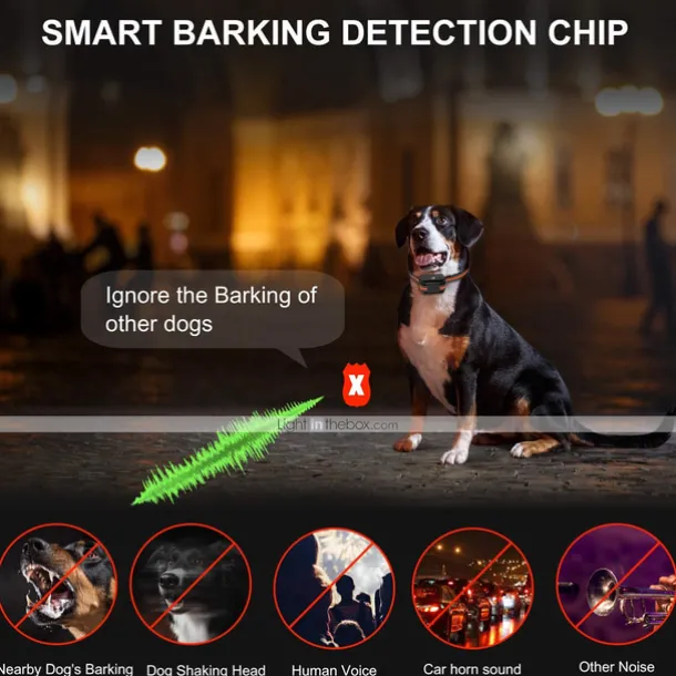 Dog Training Spray Bark Collar Citronella Control Stop Barking Collar for Dogs Small Medium Large Adjustable Rechargeable Waterproof No Shock Harmless