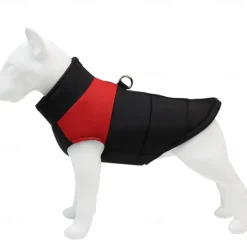 Dog Winter Coat Dog Fleece Hoodie Dog Vest Windproof Cold Weather Dog Clothes Pet Apparel for Small Medium Large Dogs
