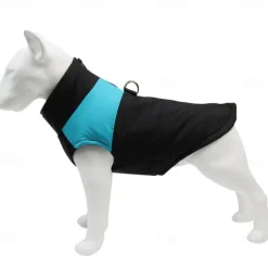 Dog Winter Coat Dog Fleece Hoodie Dog Vest Windproof Cold Weather Dog Clothes Pet Apparel for Small Medium Large Dogs