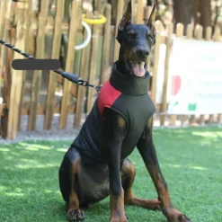 Dog Winter Coat Dog Fleece Hoodie Dog Vest Windproof Cold Weather Dog Clothes Pet Apparel for Small Medium Large Dogs