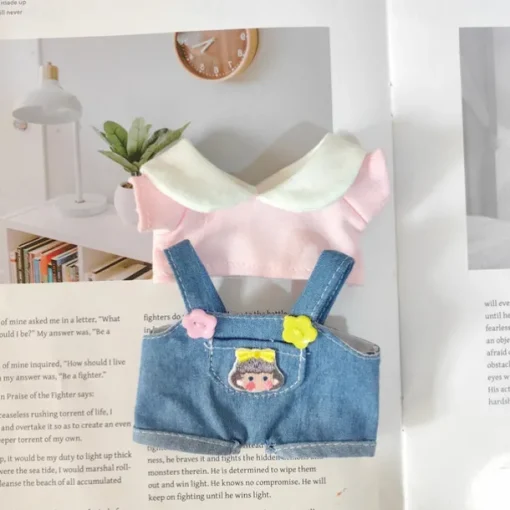 Doll Clothes Suit ForLabubu 7in/17cm Plush Doll Clothes Set(WITHOUT Doll)