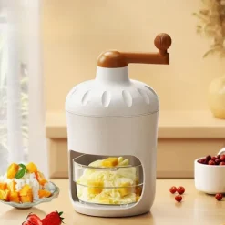 Domestic Hand-cranked Smoothie Machine Hand-operated Small Ice Shaver Without Plug-in Continuous Ice Breaker