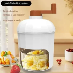 Domestic Hand-cranked Smoothie Machine Hand-operated Small Ice Shaver Without Plug-in Continuous Ice Breaker