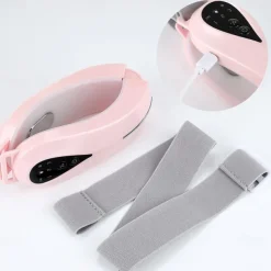 Double Chin Reducer MachineElectric Face Lift DeviceElectric V-FaceIntelligent Lifting Firming Facial Massager with Blue Light