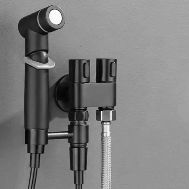 Double Control Mini Shower, Handheld Toilet Bidet Sprayer, Bathroom Toilet Bidet Sprayer Kit