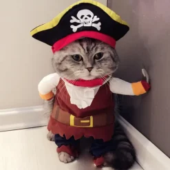 Dress Up for Cats Dogs, Pet Polyester Cute Clothes, for Festival Party, for Weekend Parties,(M)