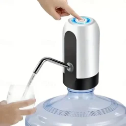 Drinking Fountain Water Bottle Pump Home Garden Automatic Switch One Click Kitchen Dining Room Mini Electric USB Charging