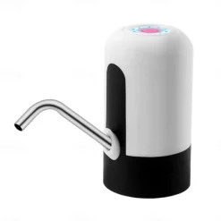 Drinking Fountain Water Bottle Pump Home Garden Automatic Switch One Click Kitchen Dining Room Mini Electric USB Charging