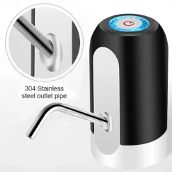 Drinking Fountain Water Bottle Pump Home Garden Automatic Switch One Click Kitchen Dining Room Mini Electric USB Charging