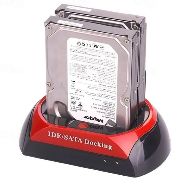 Dual-disk New And Old Dual-use Serial And Parallel Port Mobile Hard Drive Dock 2.5 3.5 Inch Multifunctional Ide Mechanical Sata Universal