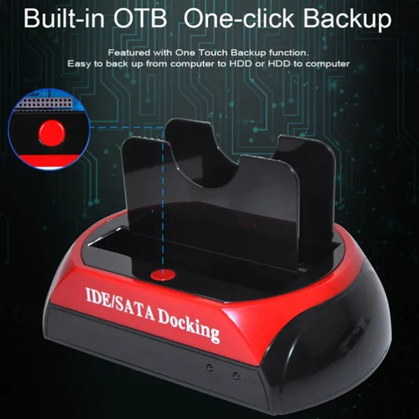 Dual-disk New And Old Dual-use Serial And Parallel Port Mobile Hard Drive Dock 2.5 3.5 Inch Multifunctional Ide Mechanical Sata Universal