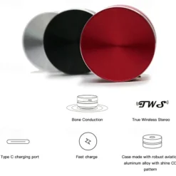 Dura Mobi Hummingbird Sound Box Bone Conduction Sound Box TWS Wireless Bluetooth-compatible Sound Box Portable Speaker