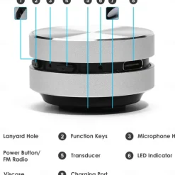 Dura Mobi Hummingbird Sound Box Bone Conduction Sound Box TWS Wireless Bluetooth-compatible Sound Box Portable Speaker