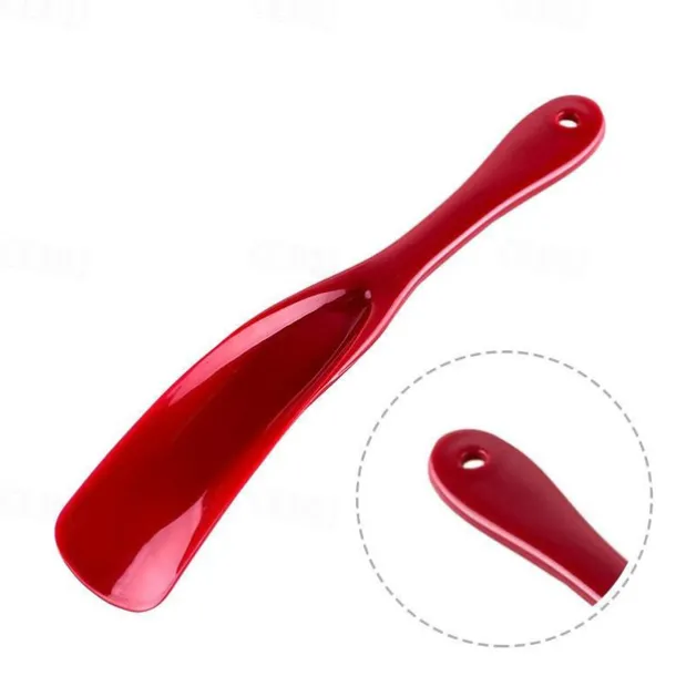 Durable Plastic Shoe Horn – Ergonomic Long Handle Design for Easy Slip-On, Portable Shoe Helper for Men, Women, Seniors, and Kids – Ideal for Home, Travel, and Daily Use