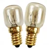 E14 Base Oven Light Bulb, 15W/25W Dimmable Incandescent Bulb for Oven, Microwave, Wax Warmer & Salt Lamp 2pcs