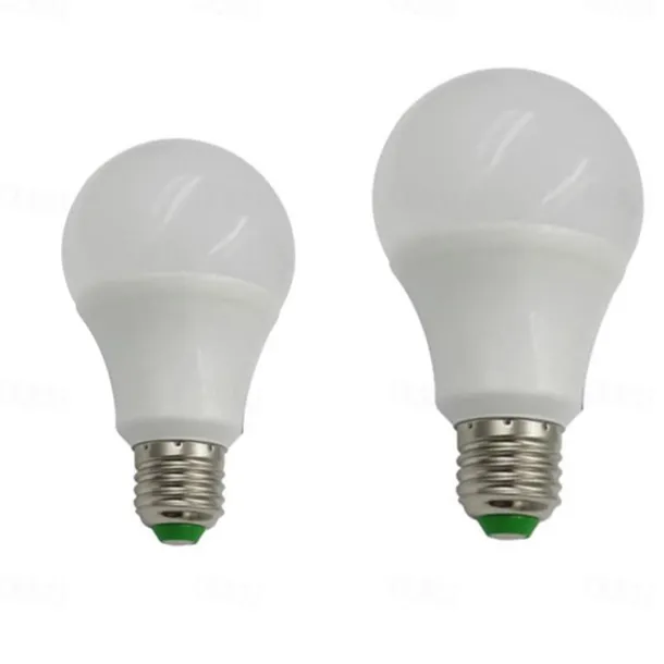E27 LED Bulbs 12V Low Voltage No Flickering AC/DC 12V-24V 3W 7W 270/570 Lumens for Indoor RV Lamp