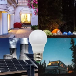 E27 LED Bulbs 12V Low Voltage No Flickering AC/DC 12V-24V 3W 7W 270/570 Lumens for Indoor RV Lamp