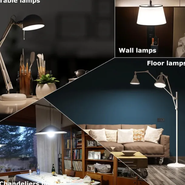 E27 LED Bulbs 12V Low Voltage No Flickering AC/DC 12V-24V 3W 7W 270/570 Lumens for Indoor RV Lamp