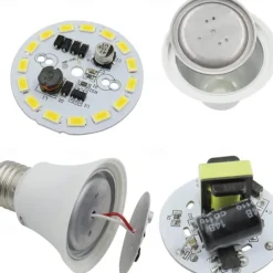 E27 LED Bulbs 12V Low Voltage No Flickering AC/DC 12V-24V 3W 7W 270/570 Lumens for Indoor RV Lamp