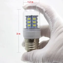 E26 LED Refrigerator Bulb 3W 120V 400LM 40W Equivalent Frigid-aire Bulb 2-Pack