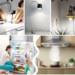 E26 LED Refrigerator Bulb 3W 120V 400LM 40W Equivalent Frigid-aire Bulb 2-Pack